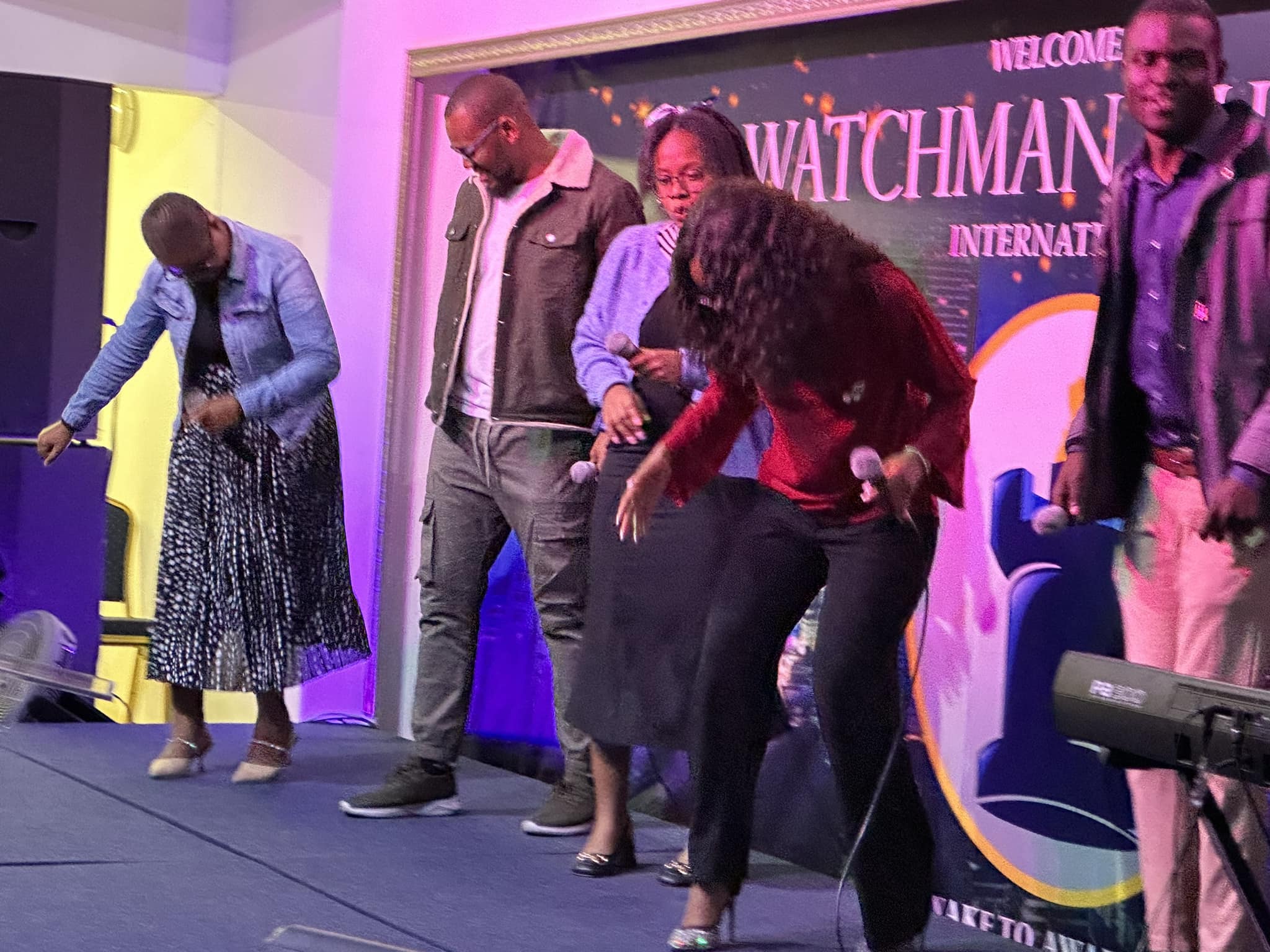 Mobile Worship ministry moment